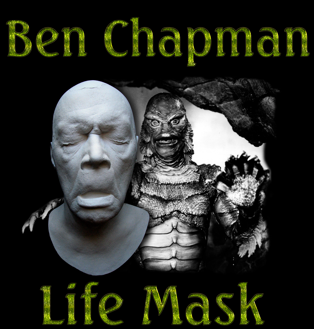 Ben Chapman Life Mask Creature From The Black Lagoon Nr Ebay